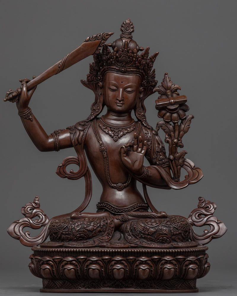 manjushri empowerment sculpture