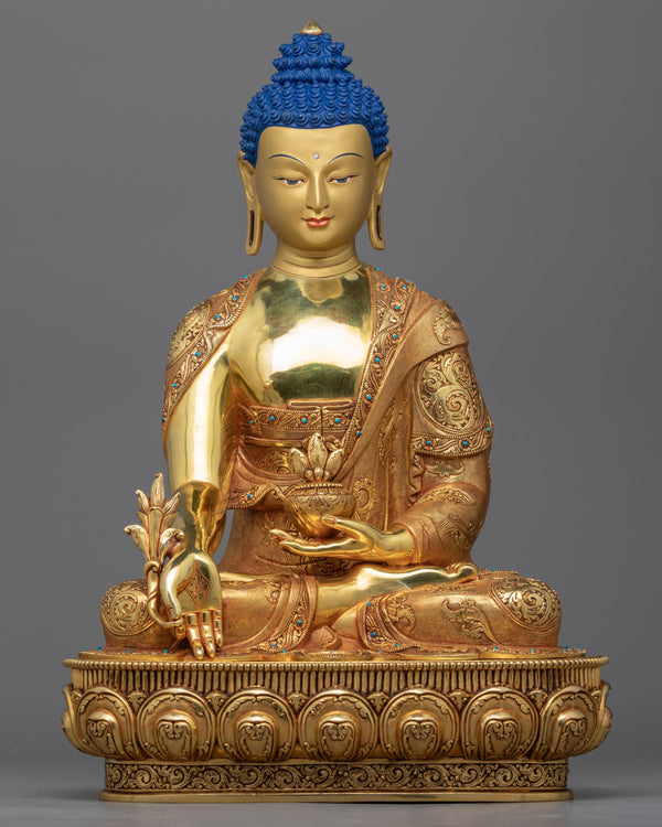 Lapis Lazuli Medicine Buddha Statue