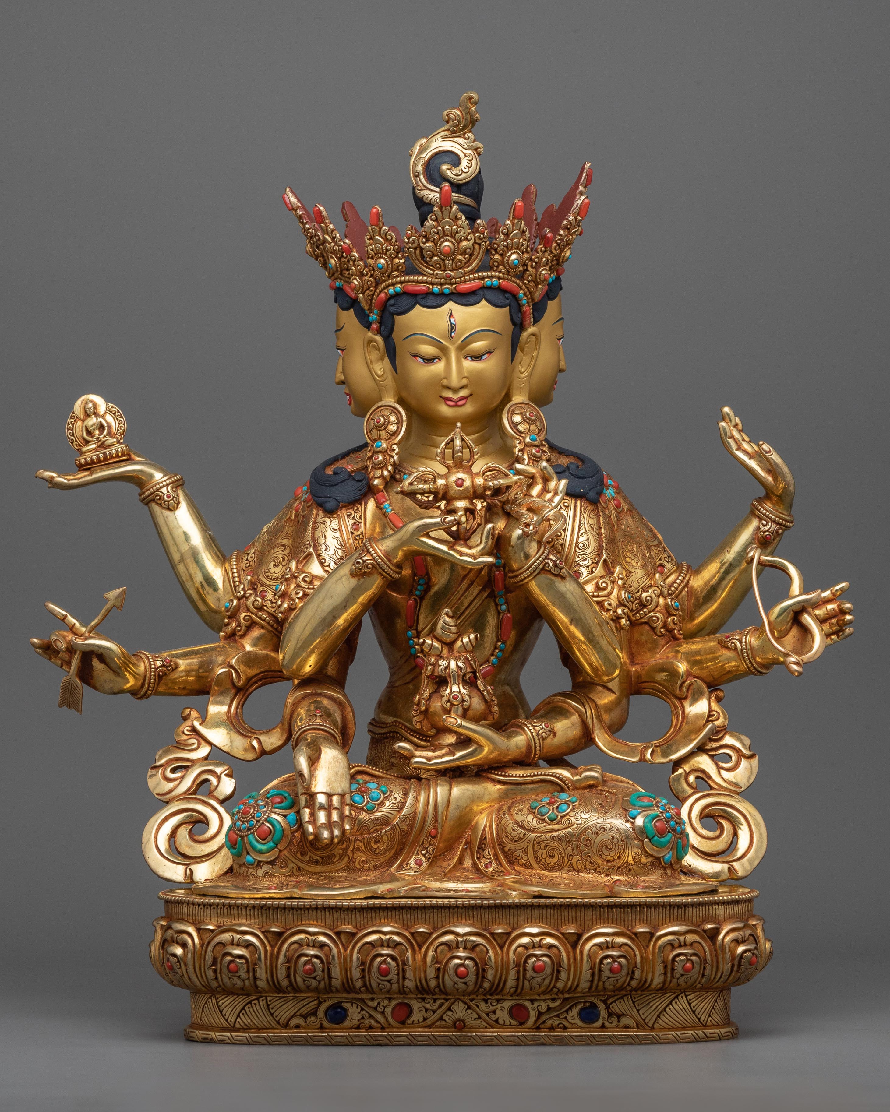 Goddess Namgyalma Statue | Handcrafted Buddhist Statue for Meditation