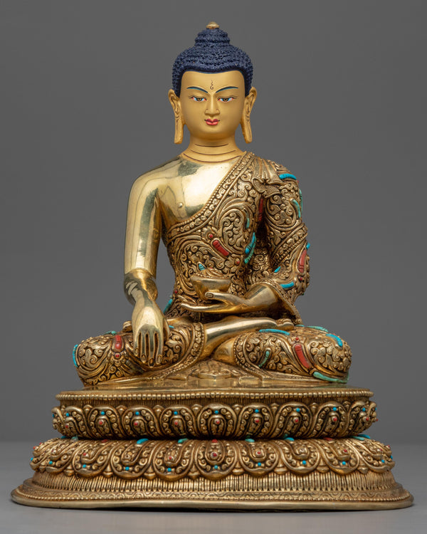 tibetan shakyamuni buddha statue 