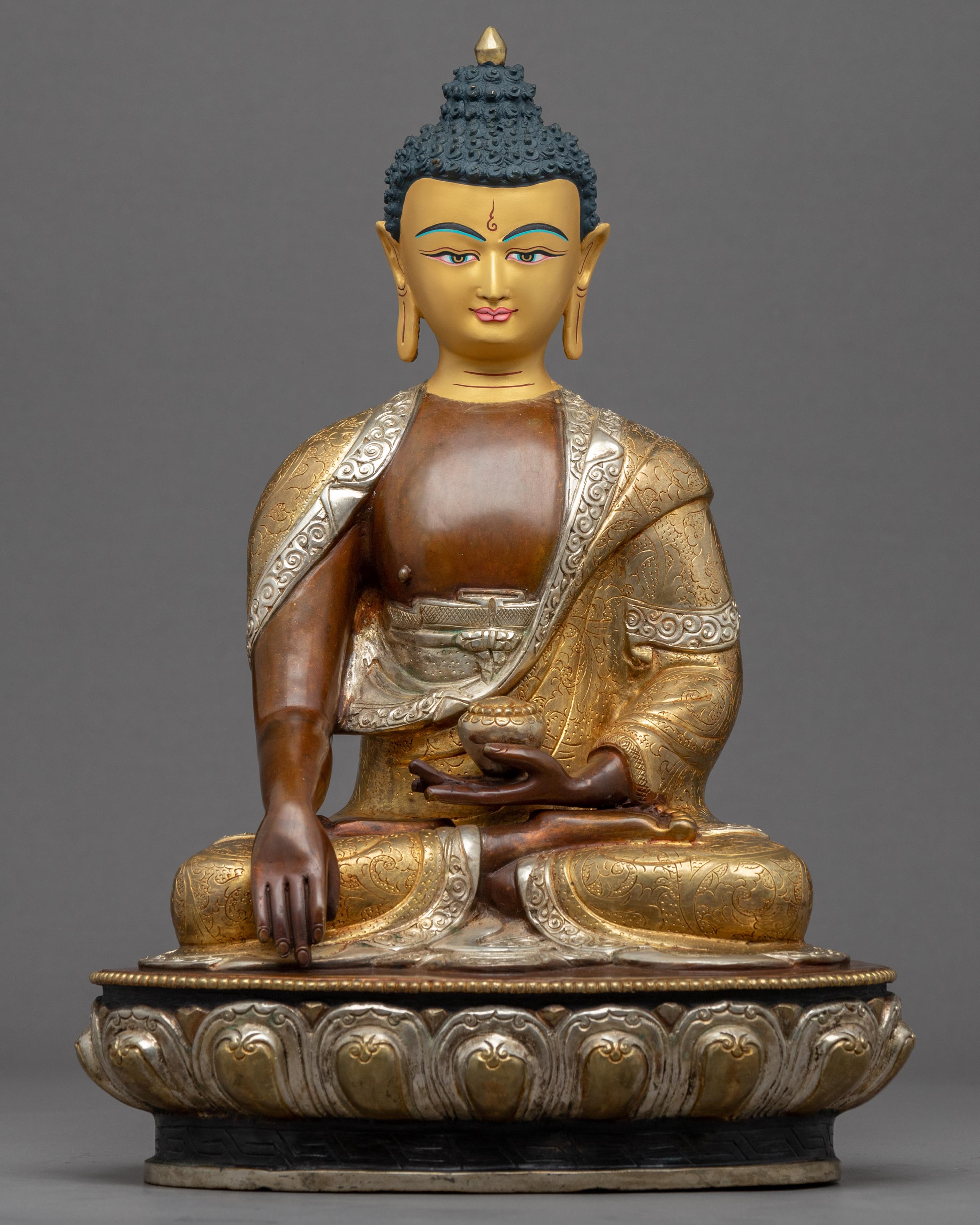 Shakyamuni Buddha Guide Statue | Buddhist Deity Figurine For Ritual