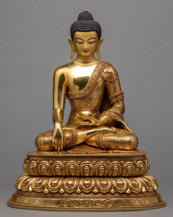 Seated Buddha Shakyamuni Statue