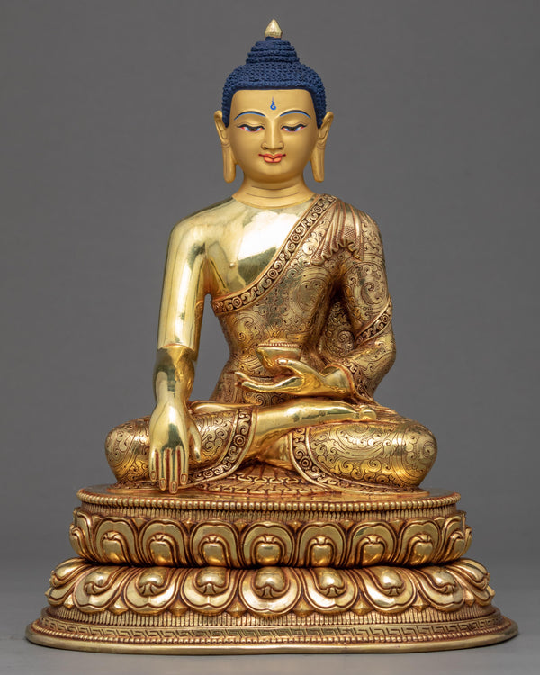 Shakyamuni Buddha Nepal Statue