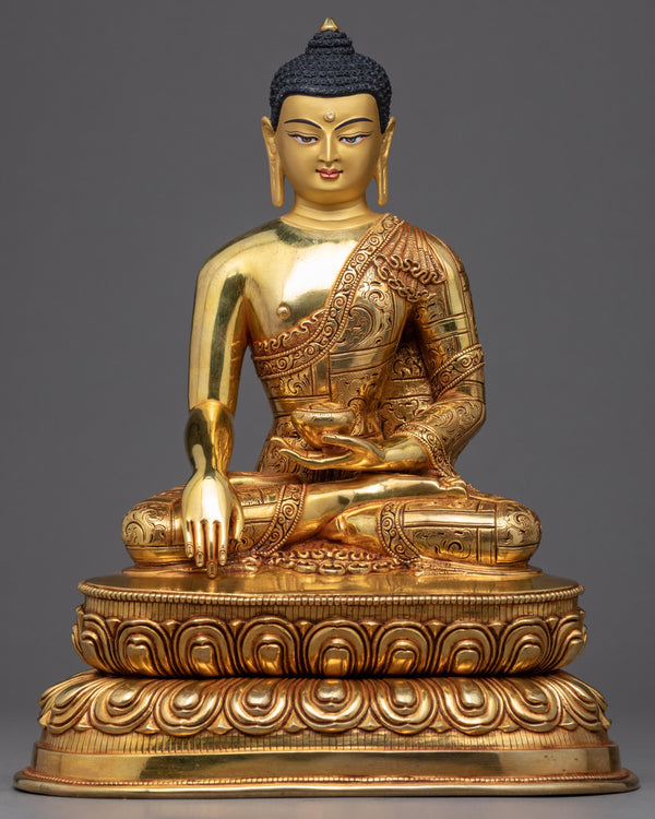 Tibetan Buddha Shakyamuni Sculpture