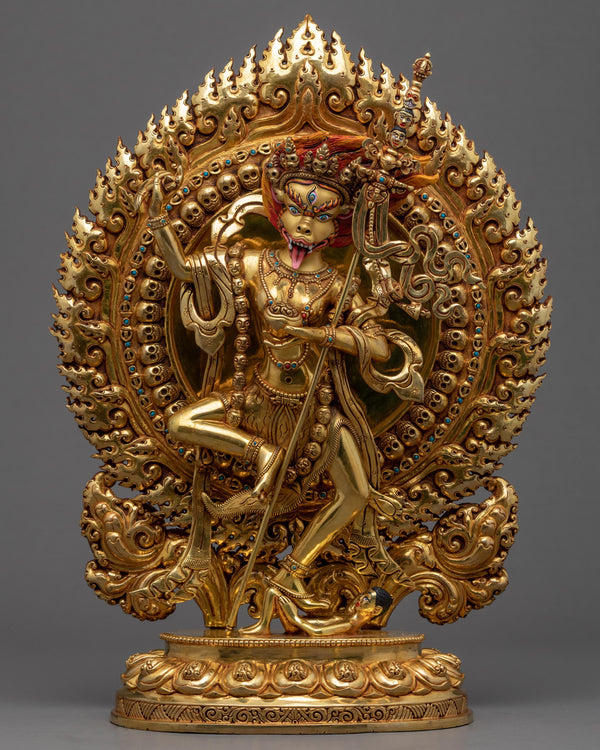 Dakini Simhamukha Sculpture