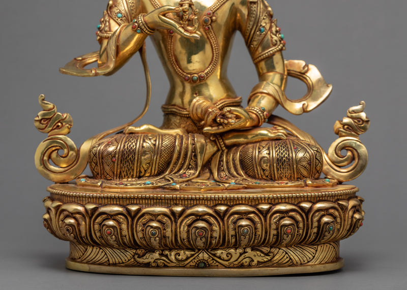 Vajrasattva Statue | Traditional Dorje Sempa Art | Tibetan Statue