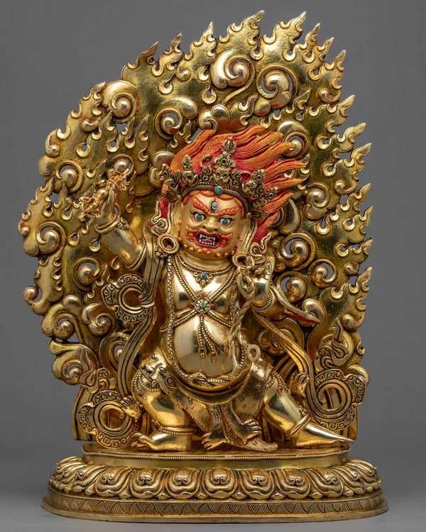 Wrathful Vajrapani Sculpture 