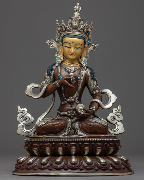 Vajrasattva Copper Sculpture 