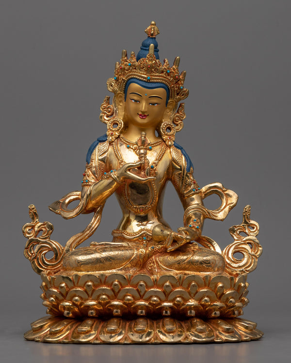 vajra satva gold gilded statue