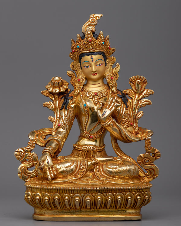 tibetan buddhist art of white tara