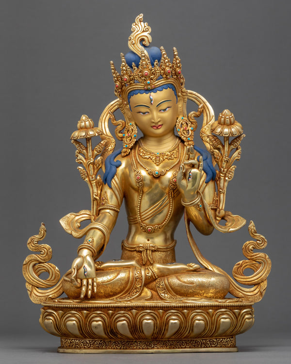 Indoor White Tara Statue