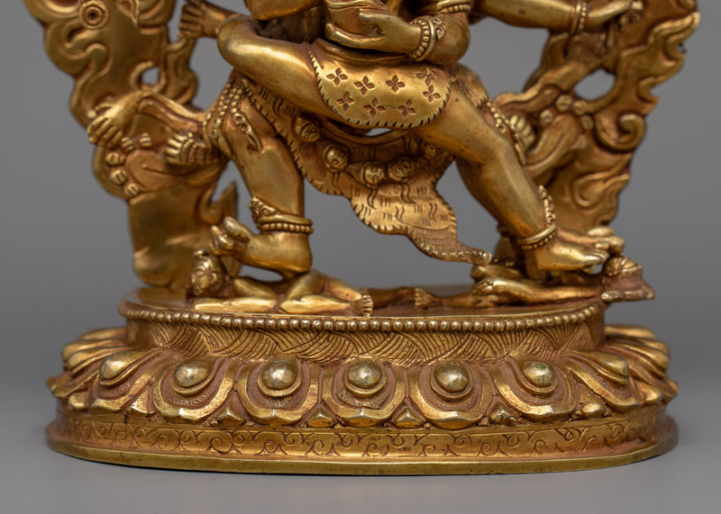 Hayagriva Mantra Practice Sculpture |  Handmade in Nepal, Himalayan Buddhist Art