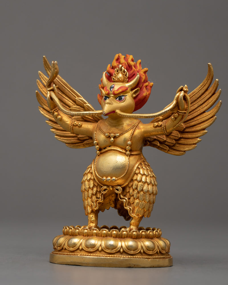 Garuda Bird Statue | Traditionally Crafted Himalayan Art