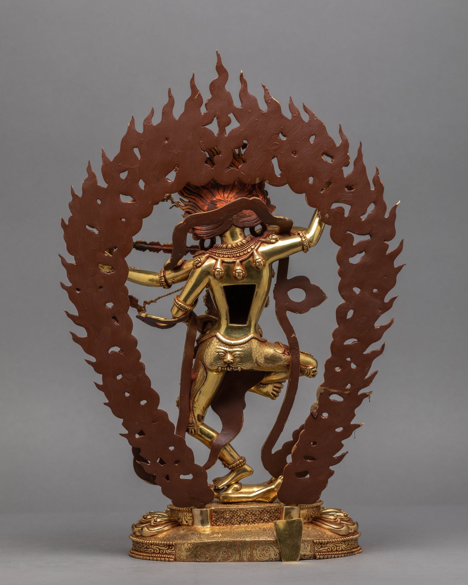 Kurukulla Statue | Kurukulle | Traditionally Hand-Made 24K Gold Gilded