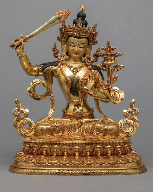 Manjushri statue