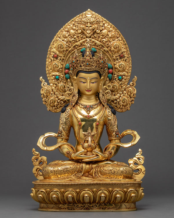 Bodhisattva Amitayus Statue