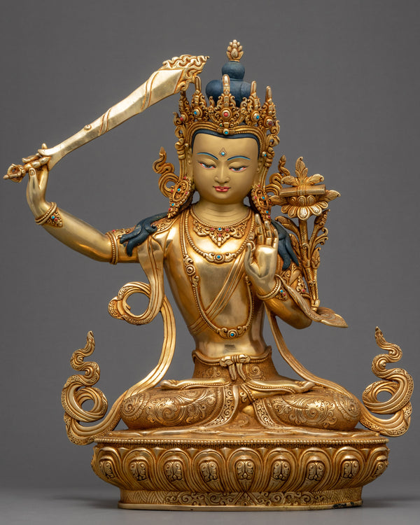 Manjushri Bodhisattva Statue