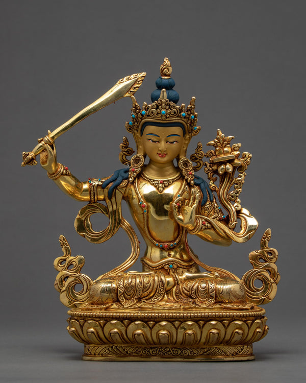 Manjushri Statue Wisdom Deity